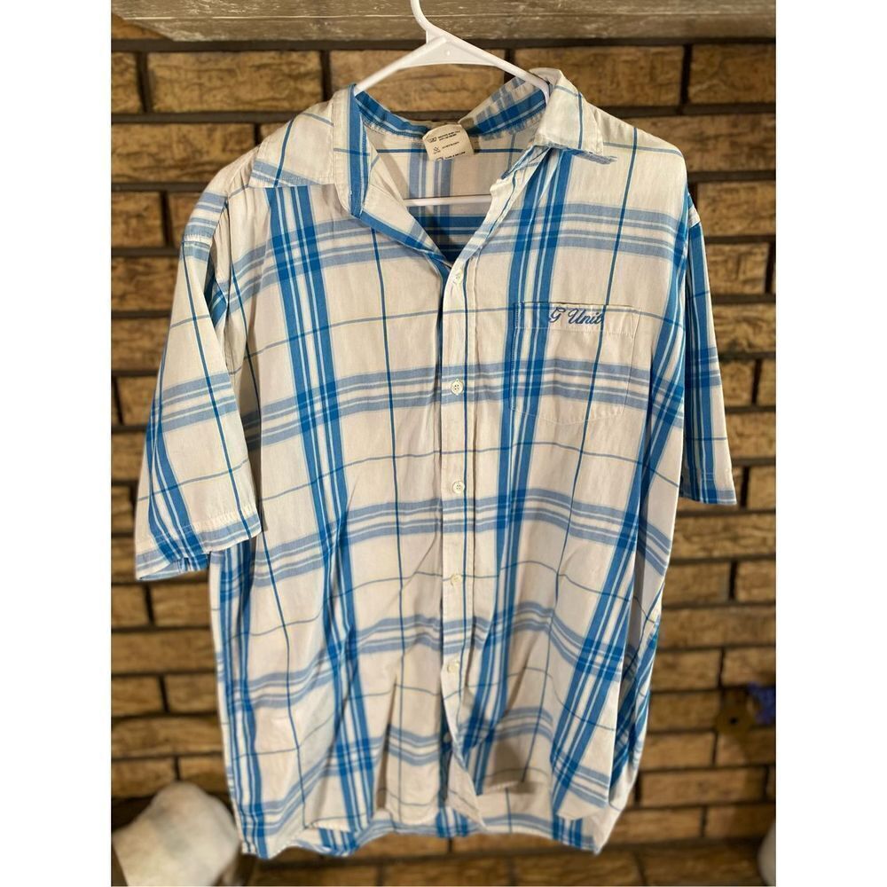 G-Unit‎ Heavy Hitters Plaid Button Up Shirt